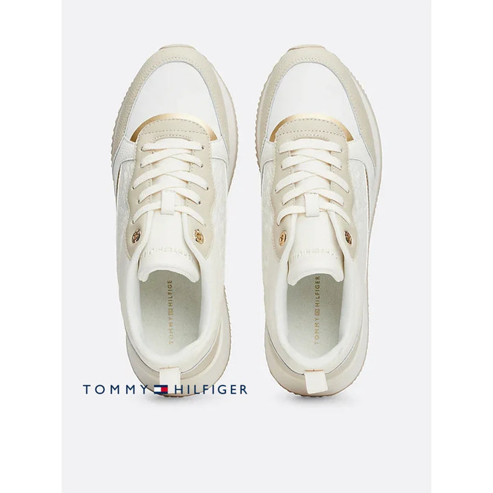 Tenis Women Tommy Hilfiger Khaki Polos