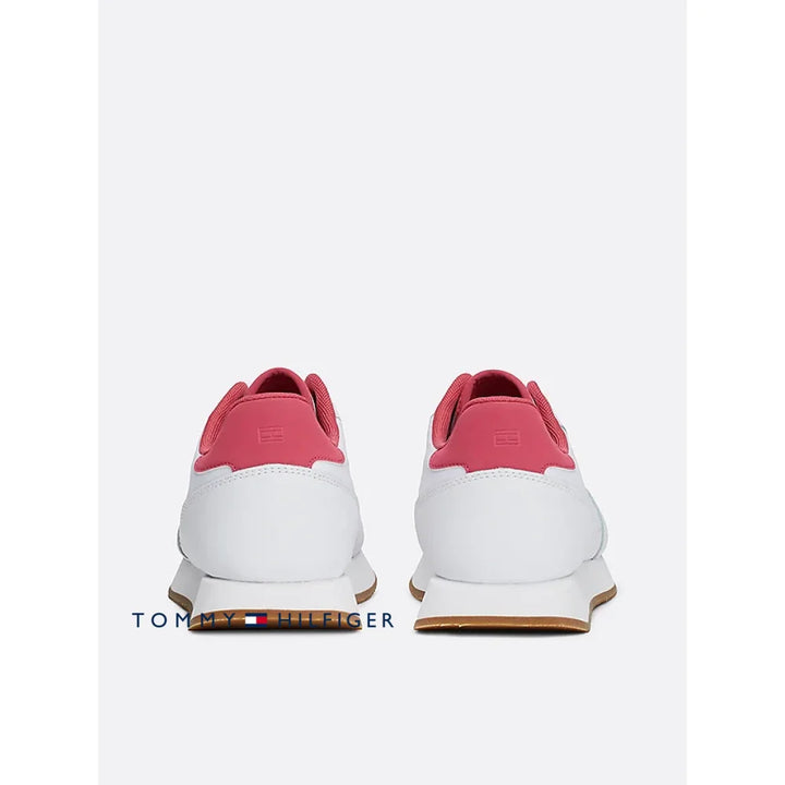 Tenis Women Tommy Hilfiger White Polos