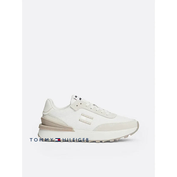Tenis Women Tommy Hilfiger White Polos