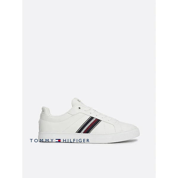 Tenis Women Tommy Hilfiger White Polos