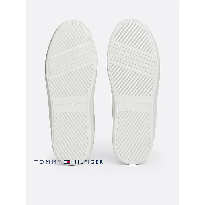 Tenis Women Tommy Hilfiger White Polos