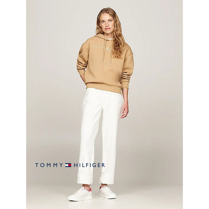 Tenis Women Tommy Hilfiger White Polos