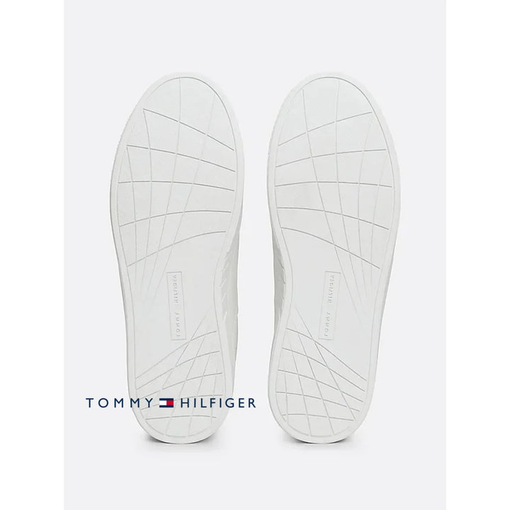 Tenis Women Tommy Hilfiger White Polos