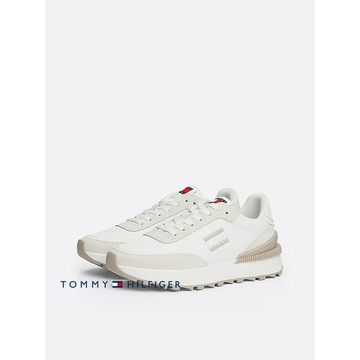 Tenis Women Tommy Hilfiger White Polos