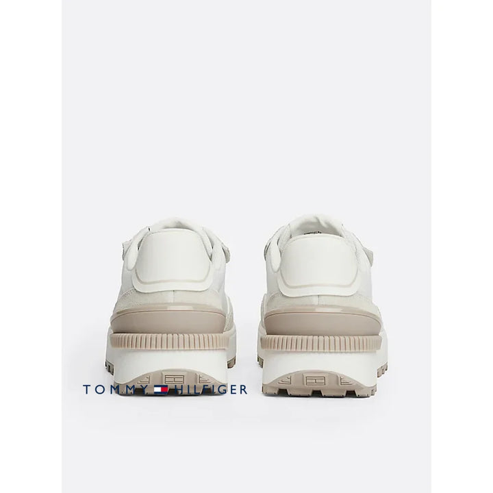 Tenis Women Tommy Hilfiger White Polos