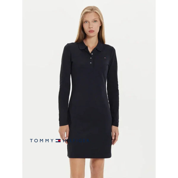 Vestido Slim Women Tommy Hilfiger Navy Polos