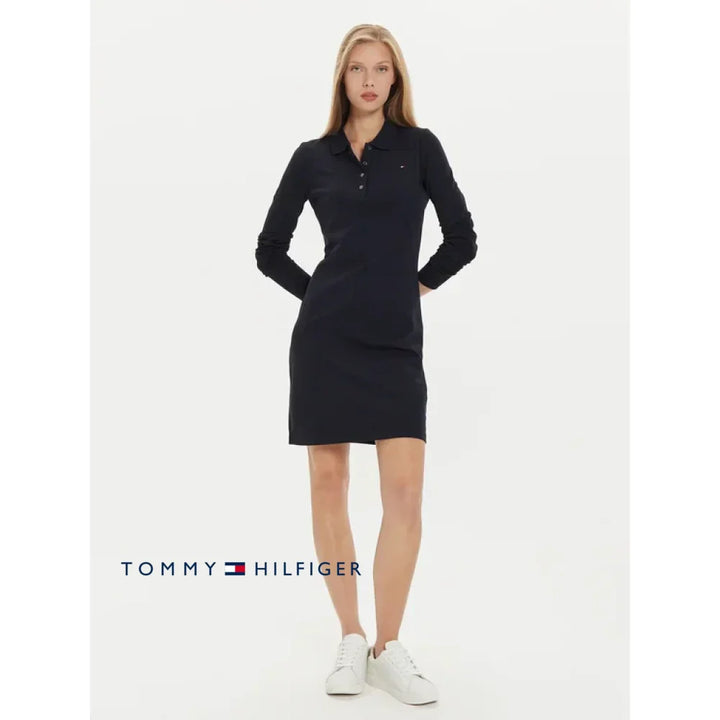 Vestido Slim Women Tommy Hilfiger Navy Polos