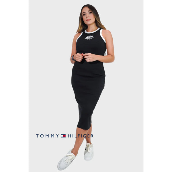 Vestido Slim Women Tommy Hilfiger XS Polos